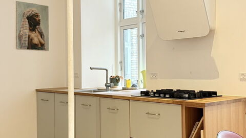 Nørrebro - 2 People - 1 Br - Close to Metro: Kitchen