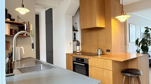 Nørrebro - 4 People - 3 Br - Close to Metro: Kitchen