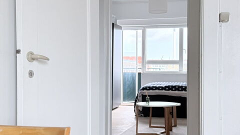 Nørrebro - Studio - 2 People - 2 Balcony: Bedroom, Living Room