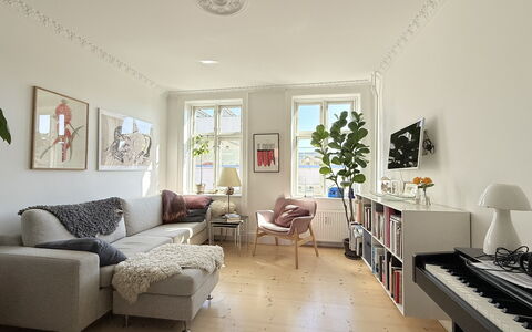 Close to Tivoli - 2 Br - 3 People: Living Room