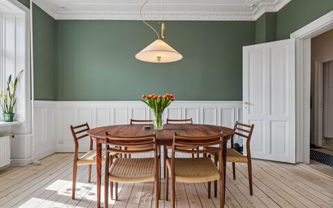 Nørrebro - 2 Br - 4 People - Metro: Dining Room