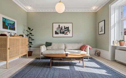 Nørrebro - 2 Br - 4 People - Metro: Living Room