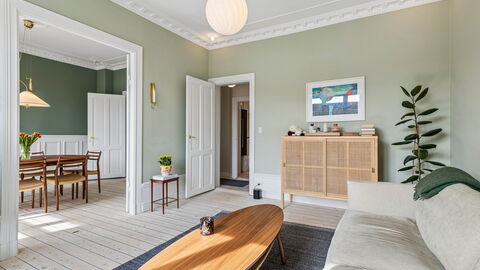 Nørrebro - 2 Br - 4 People - Metro: Living Room