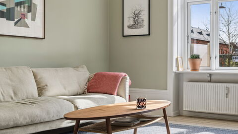 Nørrebro - 2 Br - 4 People - Metro: Living Room