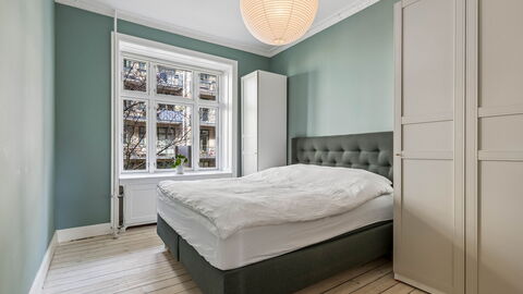 Nørrebro - 2 Br - 4 People - Metro: Bedroom