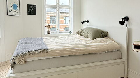 Østerbro - 2 People - 1 Br - Loft: Bedroom