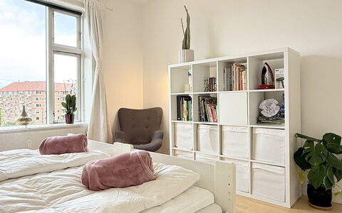 Nørrebro - 1 Br - 3 People - Close Metro: Bedroom