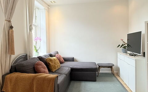 Nørrebro - 1 Br - 3 People - Close Metro: Living Room