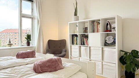 Nørrebro - 1 Br - 3 People - Close Metro: Bedroom