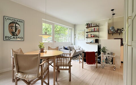 Nørrebro - 2 People - Cozy Apartment: Living Room
