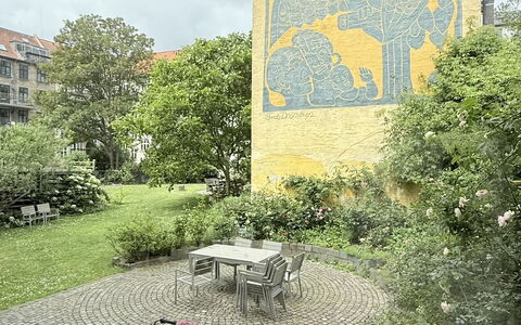 Nørrebro - 2 People - Cozy Apartment: Garden