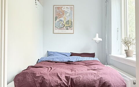Nørrebro - 2 People - Cozy Apartment: Bedroom