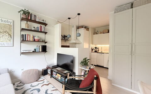 Nørrebro - 2 People - Cozy Apartment: Living Room
