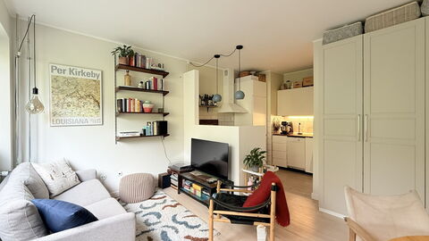 Nørrebro - 2 People - Cozy Apartment: Living Room