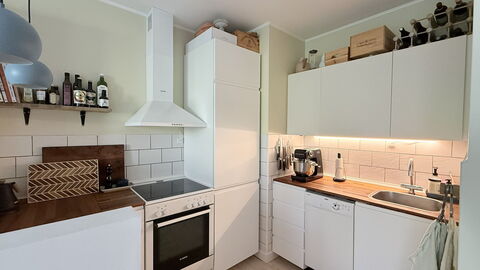 Nørrebro - 2 People - Cozy Apartment: Kitchen