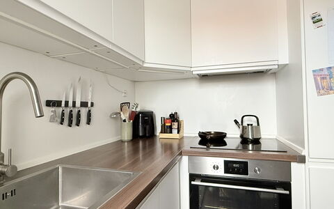Vesterbro - 2 People - Loft Apartment: Kitchen