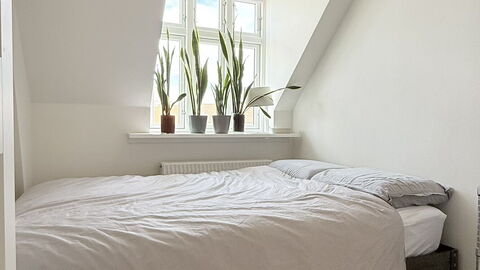 Vesterbro - 2 People - Loft Apartment: Bedroom
