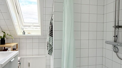 Vesterbro - 2 People - Loft Apartment: Bathroom
