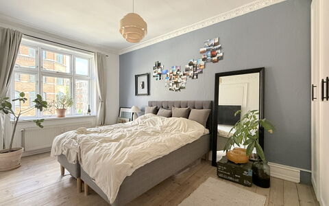 Østerbro - Close to Metro - 2 Br - 4 People: Bedroom