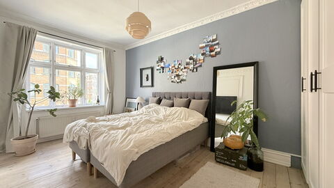 Østerbro - Close to Metro - 2 Br - 4 People: Bedroom