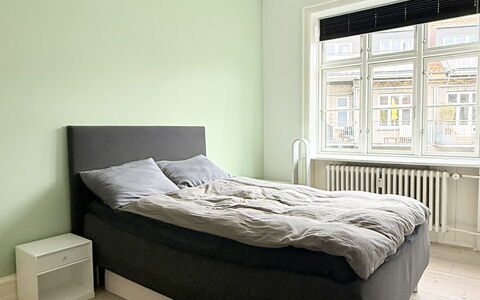 Østerbro - Close Metro - 2 People - 1 Br: Bedroom