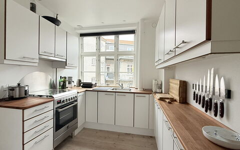 Østerbro - Close Metro - 2 People - 1 Br: Kitchen