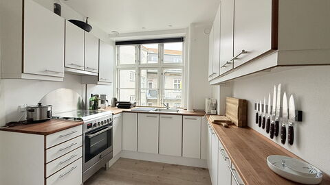 Østerbro - Close Metro - 2 People - 1 Br: Kitchen