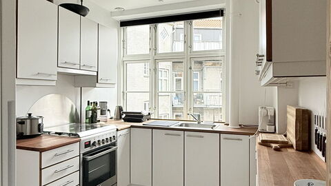 Østerbro - Close Metro - 2 People - 1 Br: Kitchen