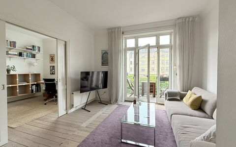 Vesterbro - Enghave Plads - 2 Br - 3 People: Living Room