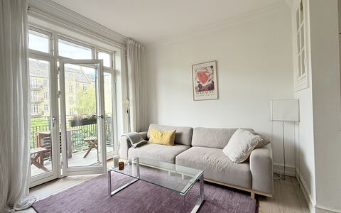 Vesterbro - Enghave Plads - 2 Br - 3 People: Living Room