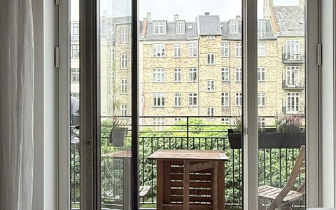 Vesterbro - Enghave Plads - 2 Br - 3 People: Balcony / Terrace / Patio