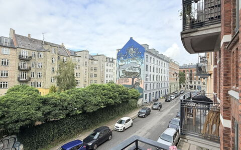 Vesterbro - Enghave Plads - 2 Br - 3 People: Balcony / Terrace / Patio