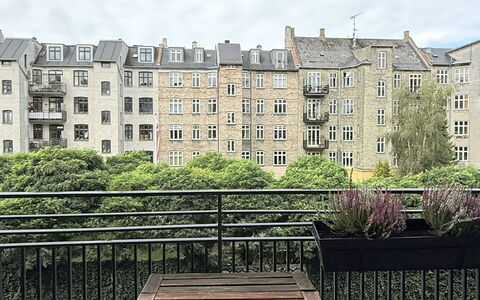 Vesterbro - Enghave Plads - 2 Br - 3 People: Balcony / Terrace / Patio