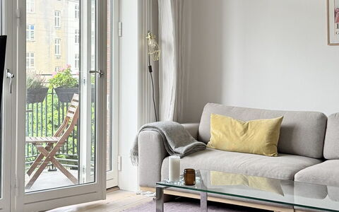 Vesterbro - Enghave Plads - 2 Br - 3 People: Living Room