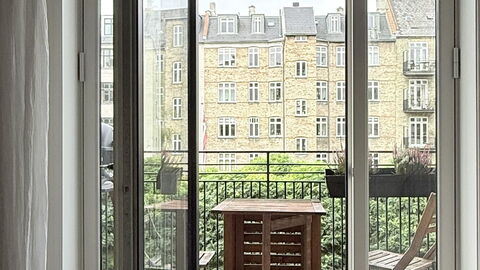 Vesterbro - Enghave Plads - 2 Br - 3 People: Balcony / Terrace / Patio