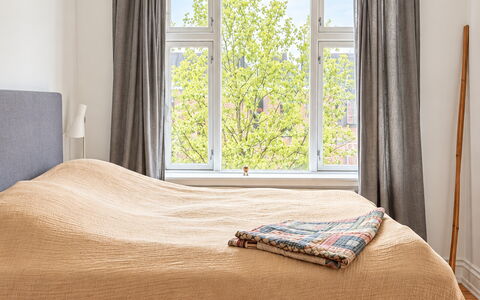 Østerbro - 2 People - 1 Br - Close to Metro: Bedroom