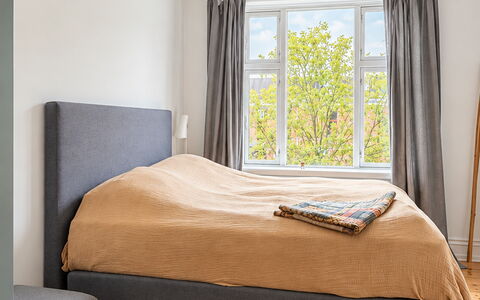 Østerbro - 2 People - 1 Br - Close to Metro: Bedroom