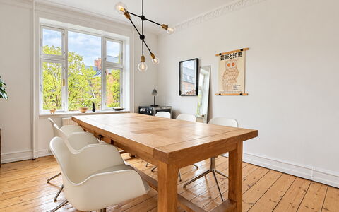 Østerbro - 2 People - 1 Br - Close to Metro: Dining Room