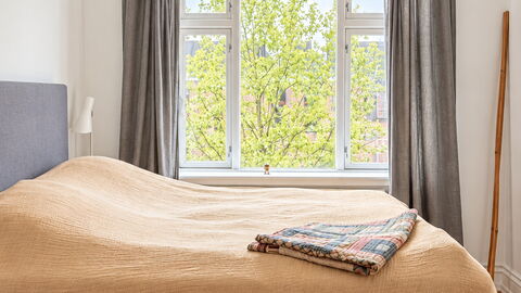 Østerbro - 2 People - 1 Br - Close to Metro: Bedroom