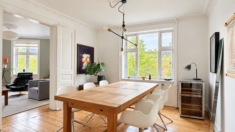 Østerbro - 2 People - 1 Br - Close to Metro: Dining Room