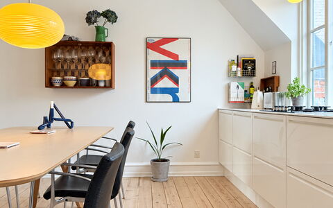 Østerbro - Loft Apartment for 2 People: Kitchen