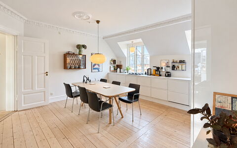 Østerbro - Loft Apartment for 2 People: Kitchen