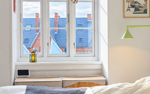 Østerbro - Loft Apartment for 2 People: Bedroom