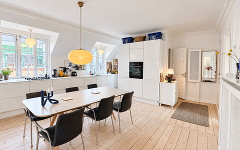 Østerbro - Loft Apartment for 2 People: Kitchen