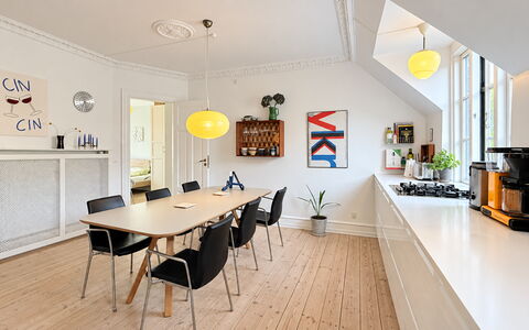 Østerbro - Loft Apartment for 2 People: Kitchen