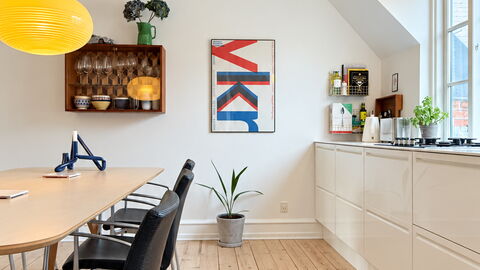 Østerbro - Loft Apartment for 2 People: Kitchen