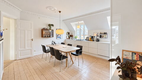 Østerbro - Loft Apartment for 2 People: Kitchen
