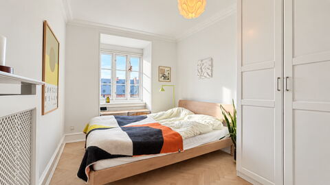 Østerbro - Loft Apartment for 2 People: Bedroom