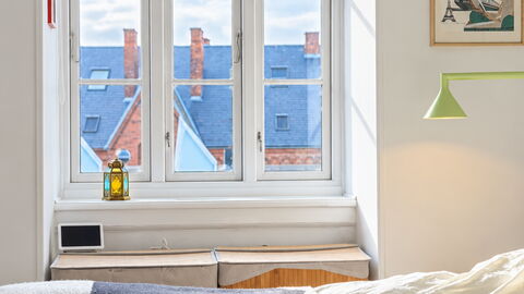 Østerbro - Loft Apartment for 2 People: Bedroom