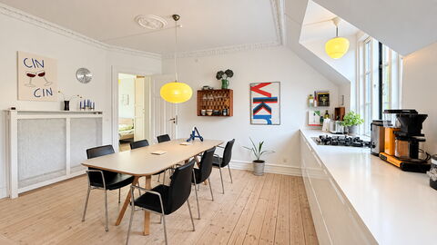 Østerbro - Loft Apartment for 2 People: Kitchen
